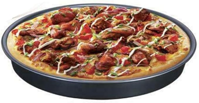 2pcs/set Universal Air Fryer Accessory set Steel Pizza Pan Baking Cake Barrel For Gourmia