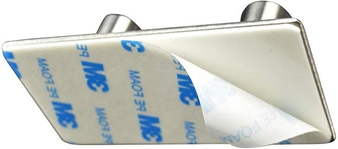 Self Adhesive Stainless Steel Hooks, Wall Mounted Heavy Duty Hanger, Key Rack Towel Hooks for Bathroom, Living Room, Kitchen (2 Hooks)