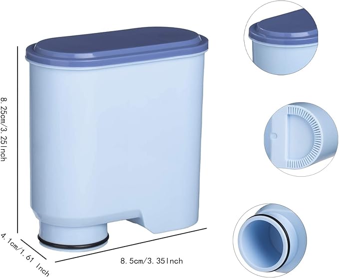 4 Pack Coffee Machines Filter Compatible with Philips Saeco AquaClean CA6903, Aqua Clean Water Filter for Fully Automatic Dedicated Anti-Lime Scale