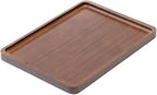 Bamboo Serving Tray,Food Tray for Breakfast,Coffee Table,Dinner & Bar, Decorative Tray for Kitchen, Bedroom (Large)