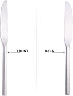 Matte Silverware Set Silver Flatware Set with Hexagon Handle 20 Pieces 18/0 Stainless Steel Cutlery Set Wedding Housewarming Gift Service for 4 (Matt silver)