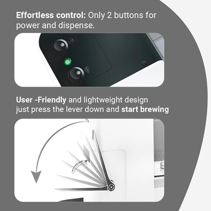 ESE Pods Espresso machine - Single-serve Coffee maker for Cialda Paper pod