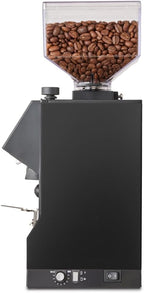 Eureka Mignon Silenzio Espresso Grinder | Silent Technology | Stepless | Timed Dosing | (Black, 55mm)