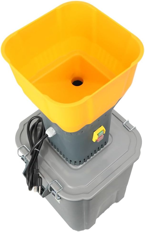 Grain Mill Corn Grinder, 1000w Electric Feed Ginder Mill Dust-Free Dry Cereals Grinder with Detachable Hopper & 5 Sieves for Wheat Corn Grain Spice Coffee Beans 7.9 Gallons (30L)