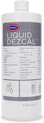 Urnex Liquid Dezcal Activated Descaling Solution - 33.6 Ounce (8 Uses) - For Use With Keurig 1.0/2.0, Home Coffee and Espresso Machines, Kettles, Garment Steamers