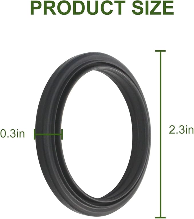 58mm Silicone Steam Ring 2 Pack for Delonghi Espresso Machine Steam Seal Ring Head Filter Silicone Gasket for D'Lh Espresso Machine Parts EC685 EC680 EC695 EC820 EC850 EC860 EC9335M EC9355M EC9665M