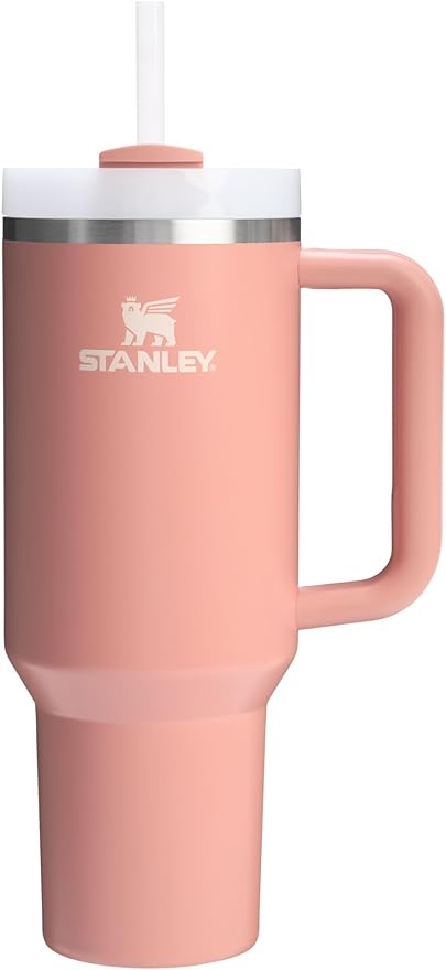 STANLEY Quencher H2.0 Tumbler with Handle and Straw 40 oz | Flowstate 3-Position Lid | Cup Holder Compatible for Travel | Insulated Stainless Steel Cup | BPA-Free | Exclusive Sienna