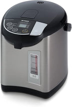 Tiger PDU-A30U-K Electric Hot Water Boiler and Warmer, Stainless Black, 3-Liter