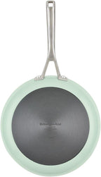 KitchenAid Hard Anodized Ceramic 9-Piece Nonstick Cookware Set – Includes Fry Pans, Saucepan, Stockpot, Durable, Even Heating, Oven Safe to 500°F, Pistachio