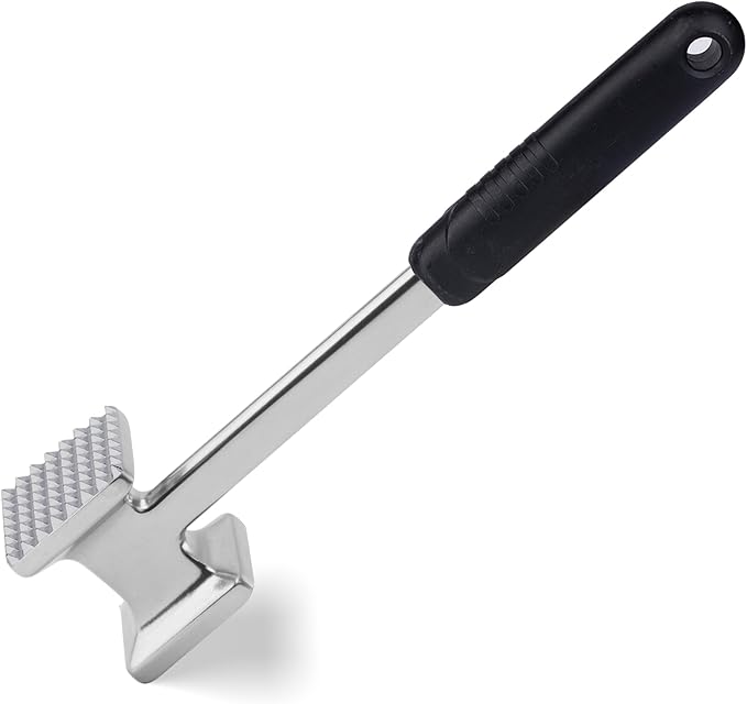 Meat Tenderizer Mallet Hammer for Kitchen, Heavy Duty Pounder For Tenderizing Steak, Beef and Fish