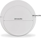 14'' Pizza Stone for Oven and Grill Round Baking Stone Heavy Duty Cordierite Pizza Cooking Pan for Indoor Electric Ovens Baking Crisp Crust Pizza Bread with RV Oven Home(36cm*1.1cm)