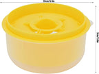 Egg Separator, Easy to, Separates up to 6 Yolks, Non, Reusable for Home Bakery (Yellow)