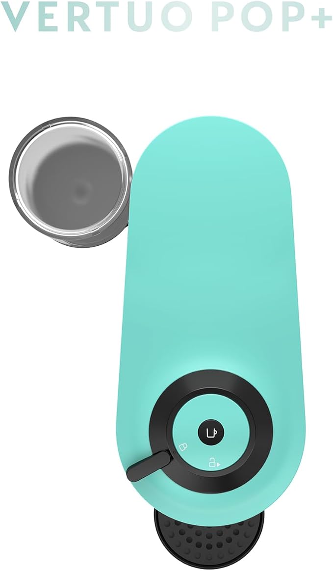 Nespresso Vertuo Pop+ Coffee and Espresso Maker by Breville, Aqua Mint