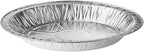 1000-Pack 9" Foil Pie Pans - Medium 1" Depth Disposable Aluminum Pie & Tart Pans with Full Curl Rim - For Bulk Baking, Portion Prep, To-Go Meals, Market Stands & Foodservice Lines