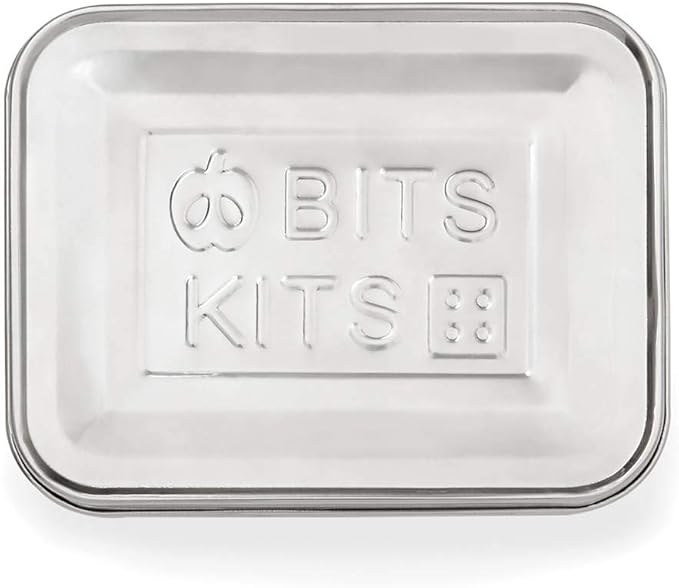 Stainless Steel Bento Box Lunch and Snack Container for Kids and Adults, 2 Sections