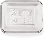 Stainless Steel Bento Box Lunch and Snack Container for Kids and Adults, 2 Sections
