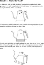 Gooseneck Electric Kettle 0.8L - Matte Black Tea Kettle with Auto Shut Off, Boil-Dry Protection & BPA-Free, Precision Electric Water Kettle for Pour Over Coffee