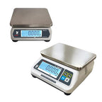VisionTechShop DSW-100 Portion Food Scale with Dual LCD Display, Stainless Steel Platter, 15lb Capacity, 0.005lb Readability, Lb/Oz/Kg/g Switchable, Low Profile Design, NTEP COC #22-007, NSF Certified