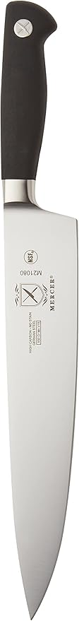 Mercer Culinary M21080 Genesis 10-Inch Short Bolster Chef's Knife,Black