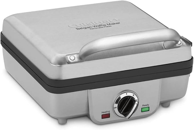 Cuisinart Waffle Maker with Pancake Plates & Cordless Electric Kettle with 6 Heat Settings