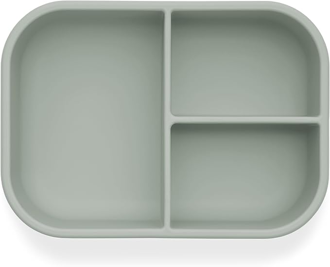 Ali+Oli Silicone Bento Box (Puppy) Lunch Box for Kids, Toddlers, Preschoolers & Adults | BPA-Free and Spill-Proof | Ideal for School, and On-the-Go Meals| Perfect for Lunch, Snacks, and Meals