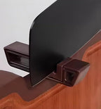 Titanium Cutting Board Double Sided, Wood Cutting Board for kitchen, GR1 Titanium & Walnut Wood Large Chopping Board for meat with Juice Groove for Meat & Veggies. 16.3”x11”x1”