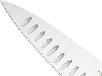 Mercer Culinary M22611 Millennia Black Handle, 10-Inch Granton Edge, Chef's Knife