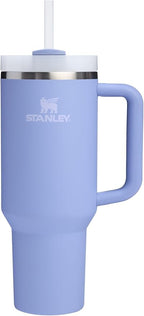 Stanley Quencher H2.0 Tumbler with Handle and Straw 40 oz | Flowstate 3-Position Lid | Cup Holder Compatible for Travel | Insulated Stainless Steel Cup | BPA-Free | Hydrangea