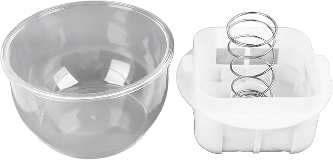 Yogurt Maker with Ultra Fine Mesh Strainer, Yogurt Whey Separator for Homemade Thick Greek Yogurt, Detachable Yogurt Strainer with Pressure Spring