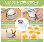 90 Deviled Egg Containers with Lid (Set 3),Plastic Deviled Egg Tray Carrier with Handl Injector Piping Tool,Clear Storage Deviled Egg Platter Holder for Refrigerator Party Picnic Party Events Serving