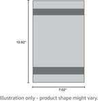 Kitchen Towels 100% Cotton Solid Kitchen Dish Cloths Decor Hand Towel Reusuable Dish Towel for Cleaning & Drying Tea Towels Set with Hanging Loop - 18"x 28" - White, Pack of 12