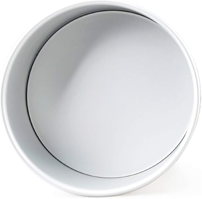 Tosnail 2 Pack 8-Inch Aluminum Round Cake Pan with Removable Bottom