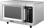 Midea Equipment 1025F1A Countertop Commercial Microwave Oven with Touch Control, 1000W, Stainless Steel.9 CuFt