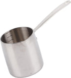 Butter Warmer Pot Quick Heat Conduction Three Layer Stainless Steel Butter Warmer with Accurate Scale Holes (700ML)