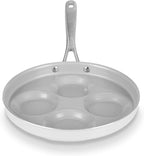 TECHEF - CeraTerra Ceramic Nonstick 4-Cup Egg Frying Pan (PFAS, PTFE, and PFOA Free), Made in Korea, (Egg Pan)