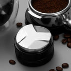 53mm Coffee Distributor, Espresso Distribution Tool, Coffee Leveler Compatible with Breville 54mm Portafilter- Professional Espresso Distributor Leveler Tool
