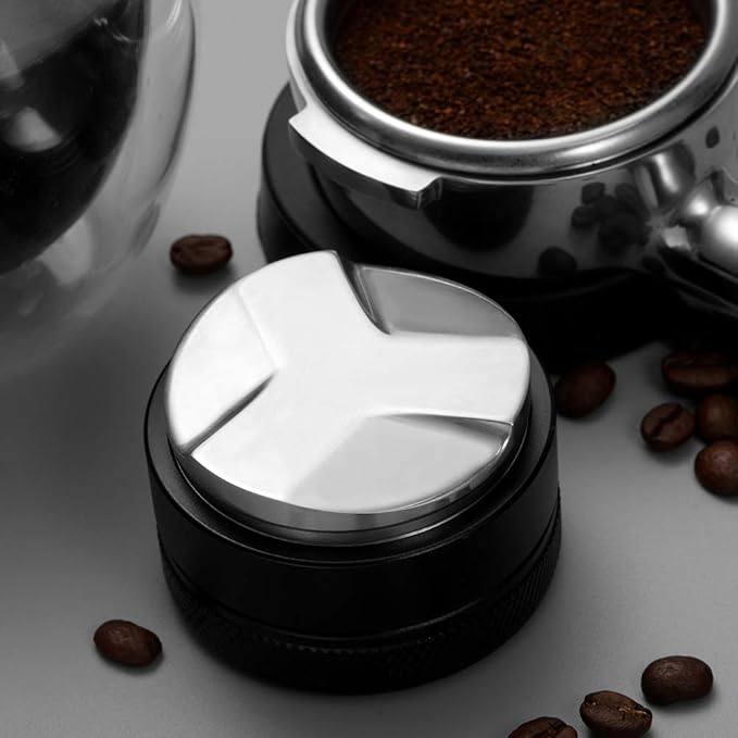 53mm Coffee Distributor, Espresso Distribution Tool, Coffee Leveler Compatible with Breville 54mm Portafilter- Professional Espresso Distributor Leveler Tool