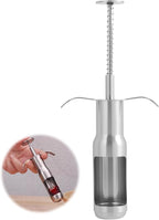 Cherry Pitter Tool, Food Grade Thickened 304 Stainless Steel, Durable and Easy to Clean, Push Type, Large 33mm Cherry Seed Remover, Suitable for Olives, Red Dates, Green Dates and Other Pitter Tool