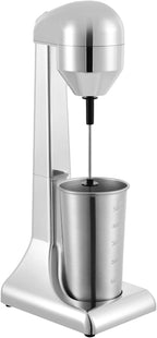 Milkshake Maker Single Head Electric Drink Mixer Commercial Milkshake Blender, 100W Stainless Steel Smoothie Mixer For Making Yogurt, Milk, Cocktails, Smoothies (Single Head,100W)