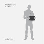 Epicurean Kitchen Series Cutting Board, 11.5-Inch x 9-Inch, Slate