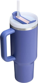 STANLEY Quencher H2.0 Tumbler with Handle and Straw 40 oz | Flowstate 3-Position Lid | Cup Holder Compatible for Travel | Insulated Stainless Steel Cup | BPA-Free | Exclusive Lupine