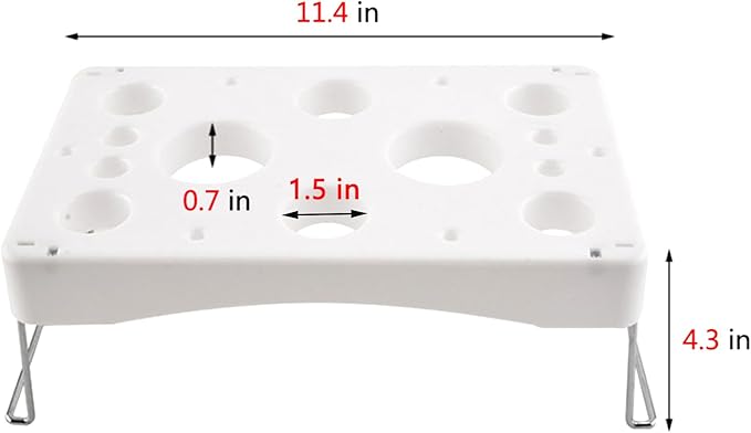 Decorating Piping Bag Holder Cake Decorating Icing Bag Stand 12-Cavity Pastry bag Cake Decorating Tools