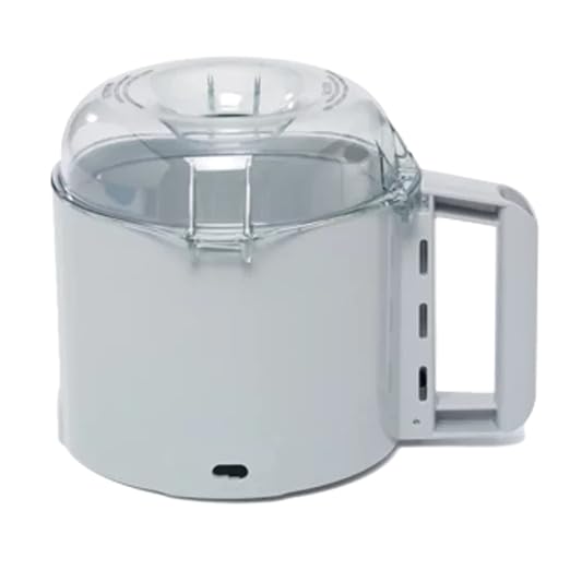 Robot Coupe R301 Commercial 3.7-Liter Food Processor, Polycarbonate Bowl, Gray, 120v, ETL-Sanitation, Stainless Steel