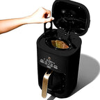 Beautiful Large Capacity 14-Cup Programmable Coffee Maker with 1-4 Cup Mode & Charcoal Filter by Beautiful (Black Sesame)