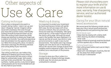 Shun Shima 4pc Steak Set