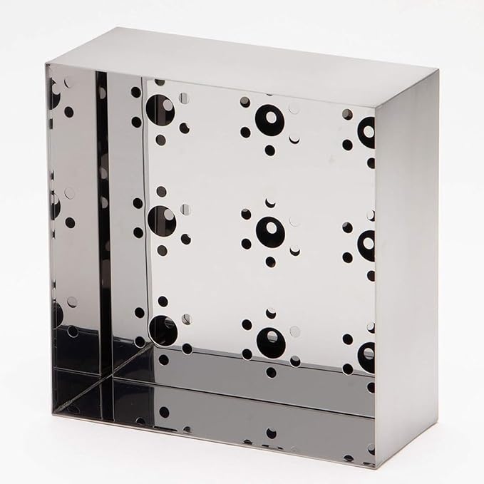 TIKUSAN Japanese Seaweed Container Sushi Nori Can Made in Japan Stainless Steel (Extra Large)