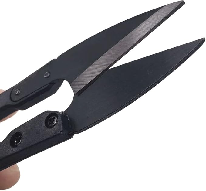 JINJIAN Bonsai Pruning Scissors 6PCS - Small Pruner Shears Bud Leaves Trimmer Garden Shears for Plants, Gardening Clippers for Flower Bonsai Trimming Pruners Trimmers Secateurs(BLACK)