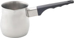 Fino Stainless Steel Turkish Coffee Pot - Professional 18/8 Warmer for Stovetop Coffee, Milk, Tea, Hot Chocolate - Delicious Daily Beverages - 12-Ounce