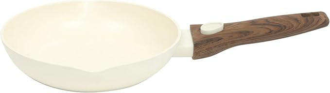 Oster SmartHandle Advance 18-Piece Ceramic Nonstick Cookware Set – Matte Linen Finish, Induction, Detachable Handles, Oven & Dishwasher Safe Pots Pans, w/Utensils & Pan Protectors