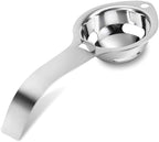 Egg Separator Egg Yolk White Separator Stainless Steel Egg White Yolk Sifting Filter Egg Divider Kitchen Tool for Baking/Cooking